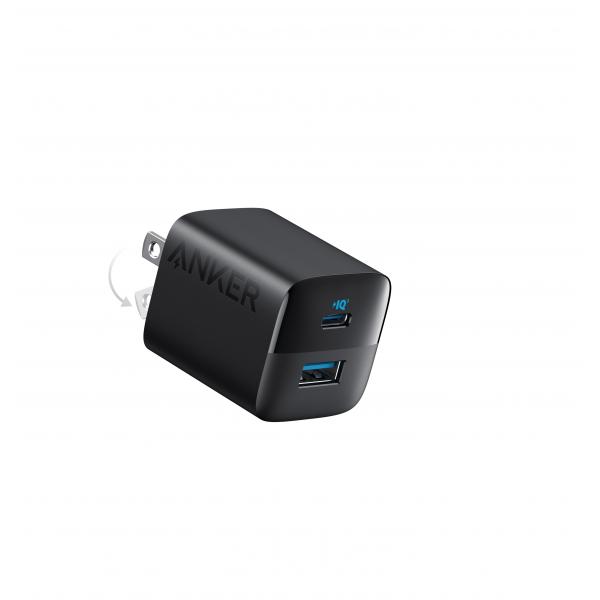 Anker Innovations Anker 323 - Alimentatore - 33 Watt - Pd - 2 Porte Di Uscita (usb Tipo A, UsB-C A 24 Pin)