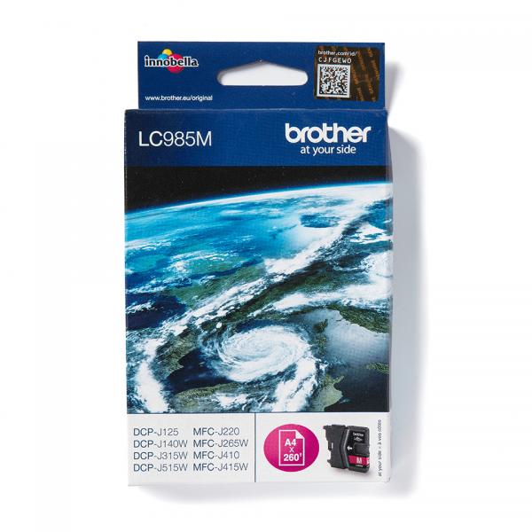 Brother Lc985m - 10 Ml - Magenta - Originale - Cartuccia D'inchiostro