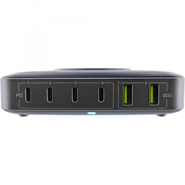 Inline Qi Powerstation Multiporta - Alimentatore - Caricabatterie - Ricarica Wireless - Image 3