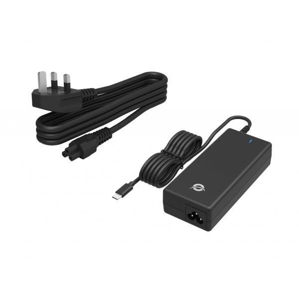 Conceptronic Ozul03buk Caricatore Da Tavolo Usb Pd Gan Da 100 W, Cavo UsB-C Integrato, Presa Uk, Universale, Per Interni, 100 - 240 V, 50 - 60 Hz, 10
