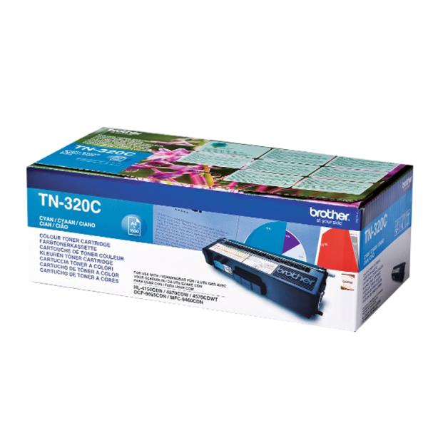 Brother Tn320c - Ciano - Originale - Cartuccia Toner