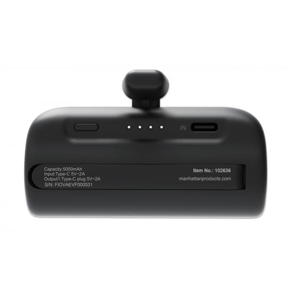 Manhattan Power Bank - 5000 Mah - 10 Watt - 2 A (usB-C A 24 Pin) - Image 4