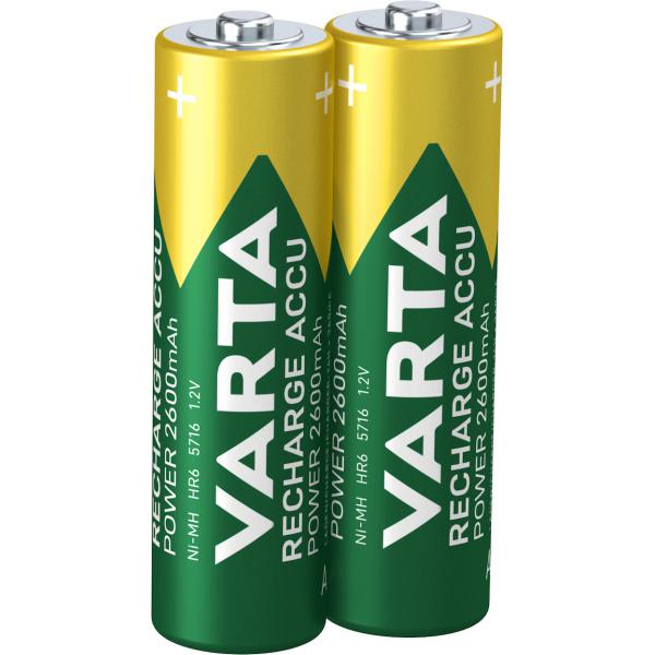 Varta Rechargable Accu - Batteria 2 X Tipo Aa - Nimh - (ricaricabile)