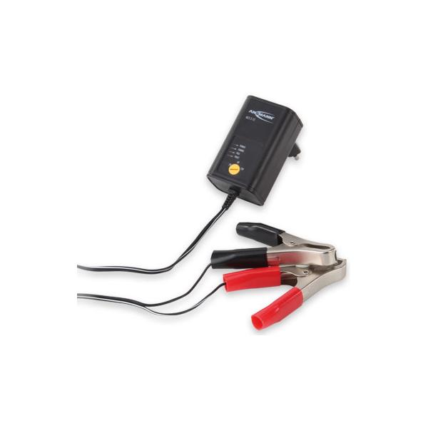 Ansmann Alcs 2-12/0.4 - Caricabatteria - 1 X Ricarica Batteria - 400 Ma - 2 Punti Di Connessione In Uscita (clip A Coccodrillo)