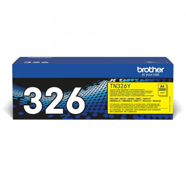 Brother Tn326y - Giallo - Originale - Cartuccia Toner
