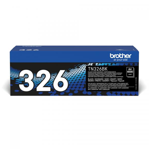 Brother Tn326bk - Nero - Originale - Cartuccia Toner