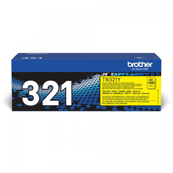 Brother Tn321y - Giallo - Originale - Cartuccia Toner
