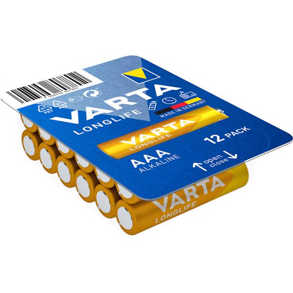 Varta Longlife 4103 - Batteria 12 X Tipo Aaa