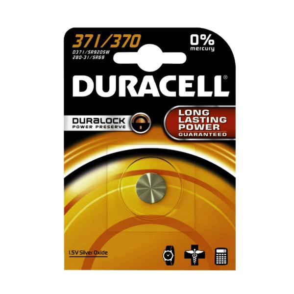 Orologio Duracell 371/370 - Batteria Sr69 - Ossido D'argento