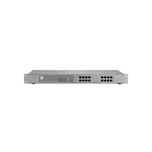 Levelone FeP-1612w150 - Switch - 16 X 10/100 (poe+)
