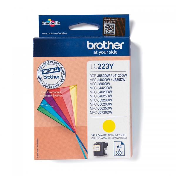 Brother Lc223y - Giallo - Originale - Cartuccia D'inchiostro