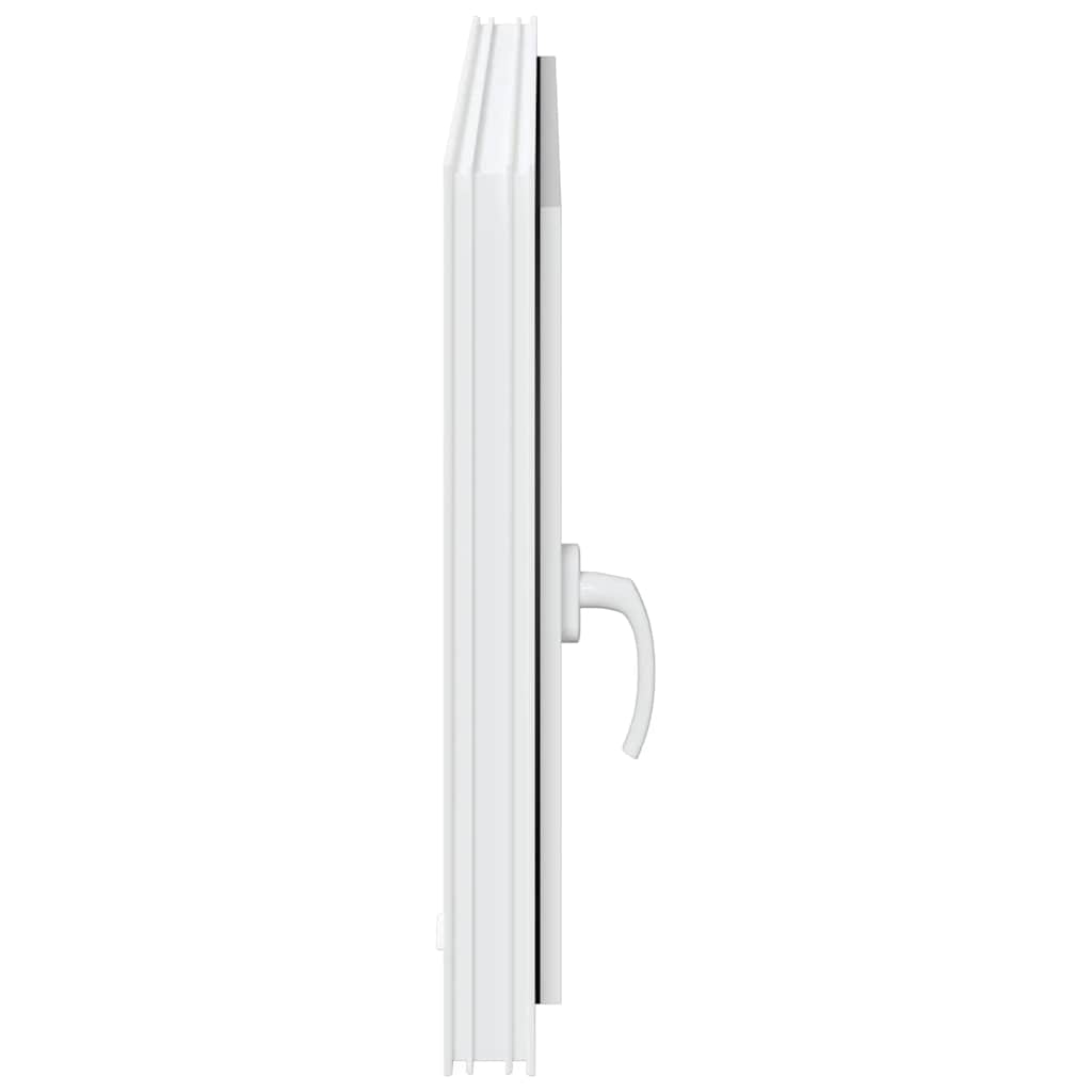 vidaXL Kellerfenster "RISOR" 100x70 cm Drehkipp DIN Rechts Weiß - Image 6