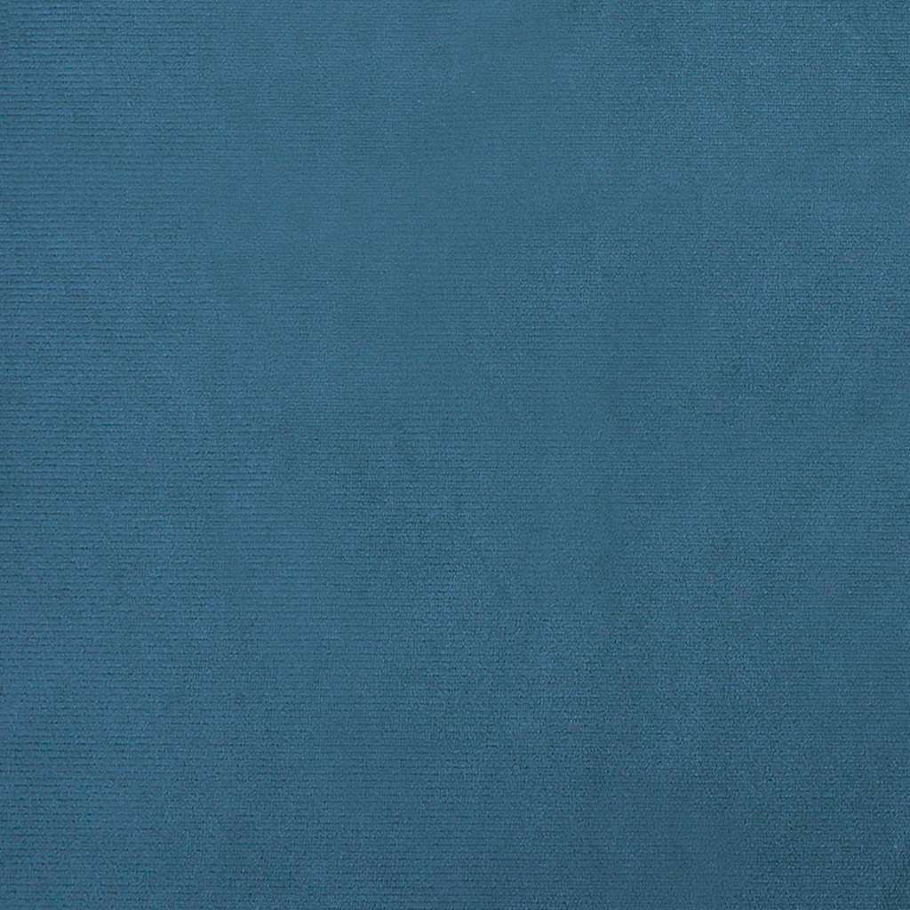 vidaXL Lit pour chien bleu 70x48x22 cm velours - Image 6