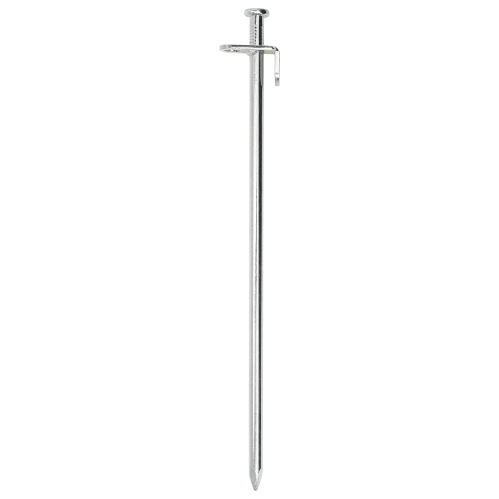 vidaXL Piquets de tente 24 pcs 30 cm 8 mm acier galvanisé - Image 3