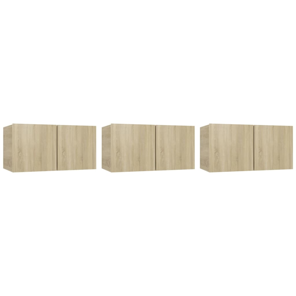 vidaXL Ensemble de meubles TV 5 pcs Chêne sonoma Bois d'ingénierie - Image 5