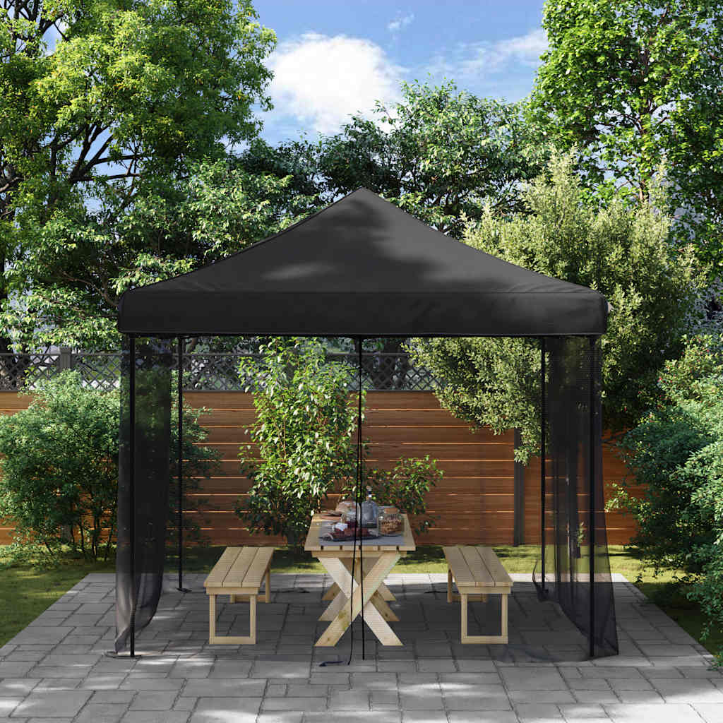 vidaXL Moustiquaire d'extérieur 220 mailles noire 300 x 300 x 200 cm