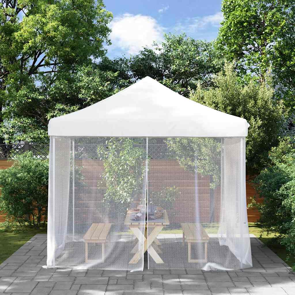 vidaXL Moustiquaire d'extérieur 220 mailles blanche 300 x 300 x 200 cm
