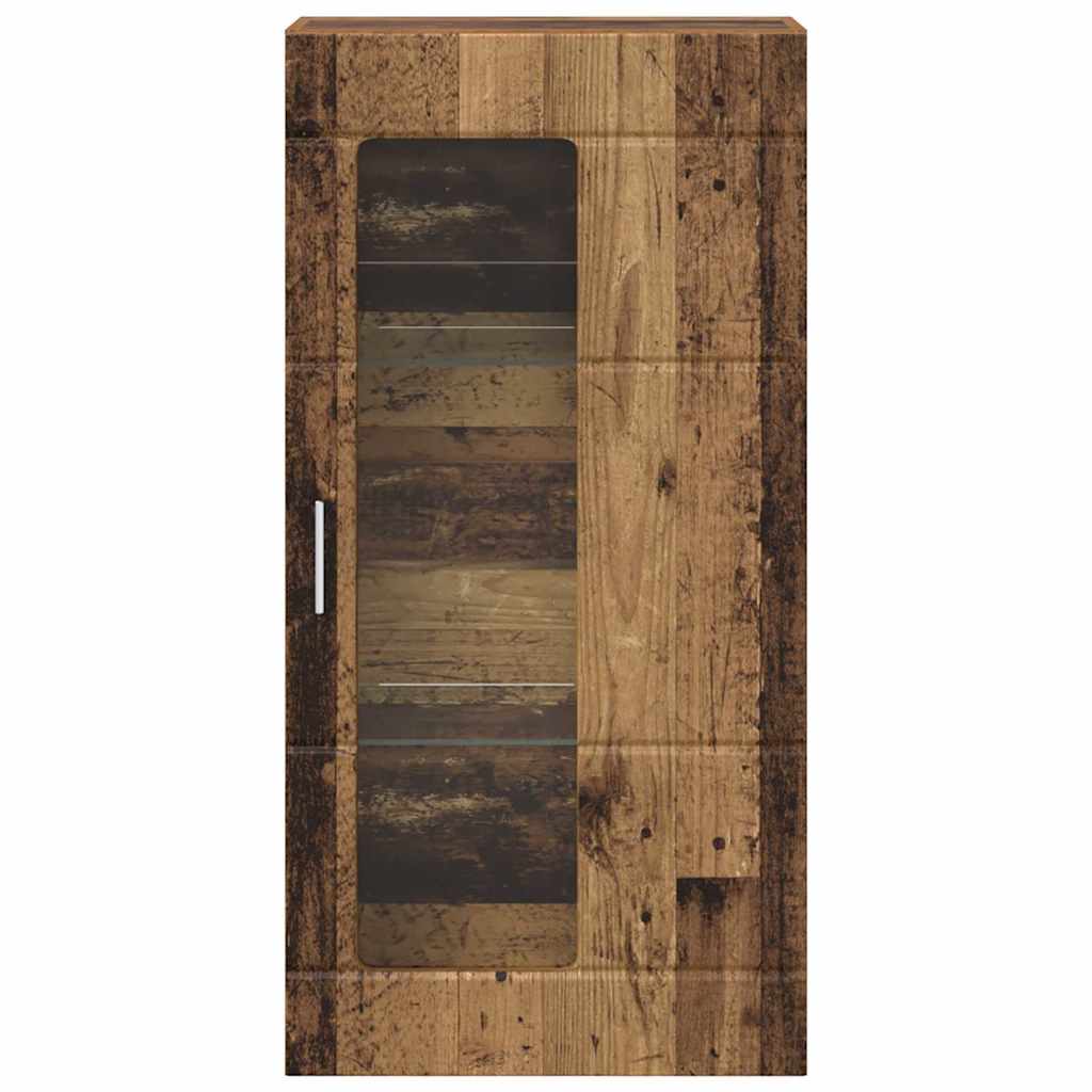 vidaXL Meuble mural Bois ancien 55 x 29 x 100 cm Bois d'ingénierie - Image 6