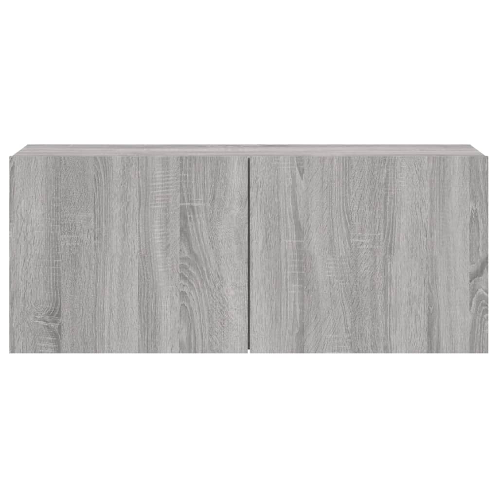 vidaXL Mueble para TV de pared gris Sonoma 100x30x41 cm - Image 6
