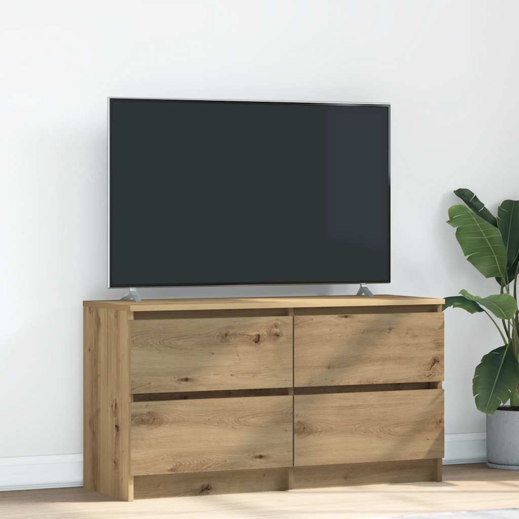 vidaXL Mueble para TV madera de ingeniería roble artisan 100x35x54 cm