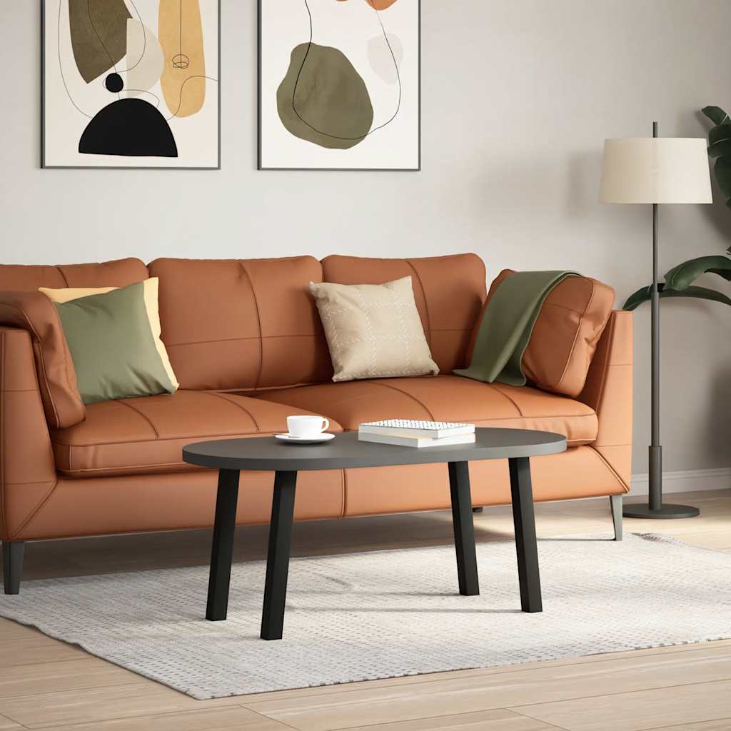 vidaXL Patas para mesa de centro (4 unidades), color negro, 30 cm, acero - Image 3