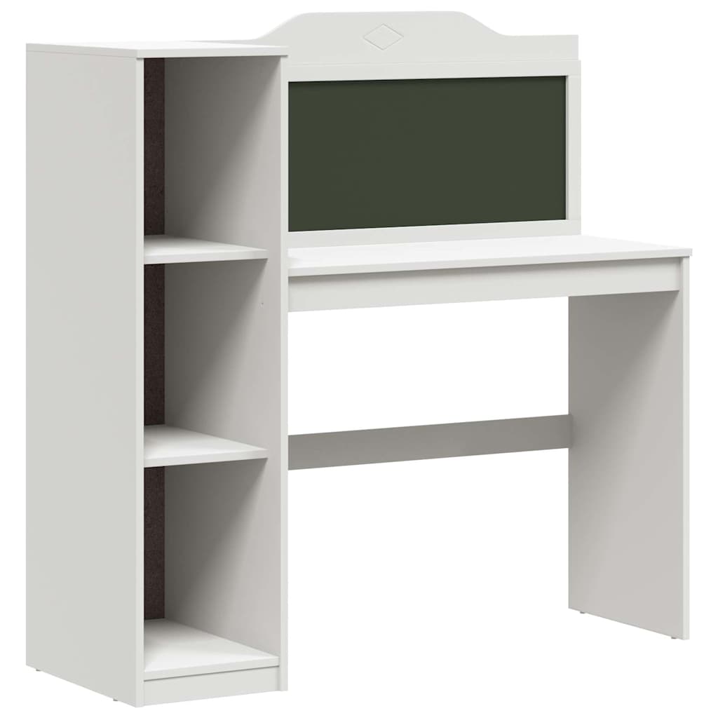 vidaXL Escritorio de pizarra 120 x 45 x 118,5 cm Madera de ingeniería