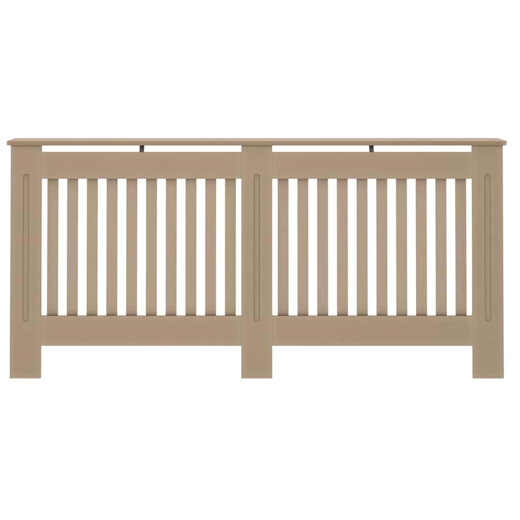 vidaXL Heizkörperabdeckung 2 pcs Braun 172 x 19 x 81,5 cm - Image 5