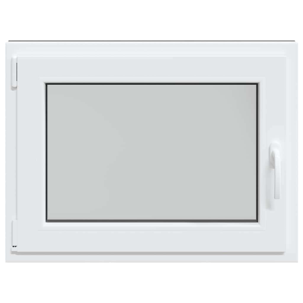 vidaXL Kellerfenster RISOR 90x60 cm Dreh Kipp DIN Links Weiß - Image 5