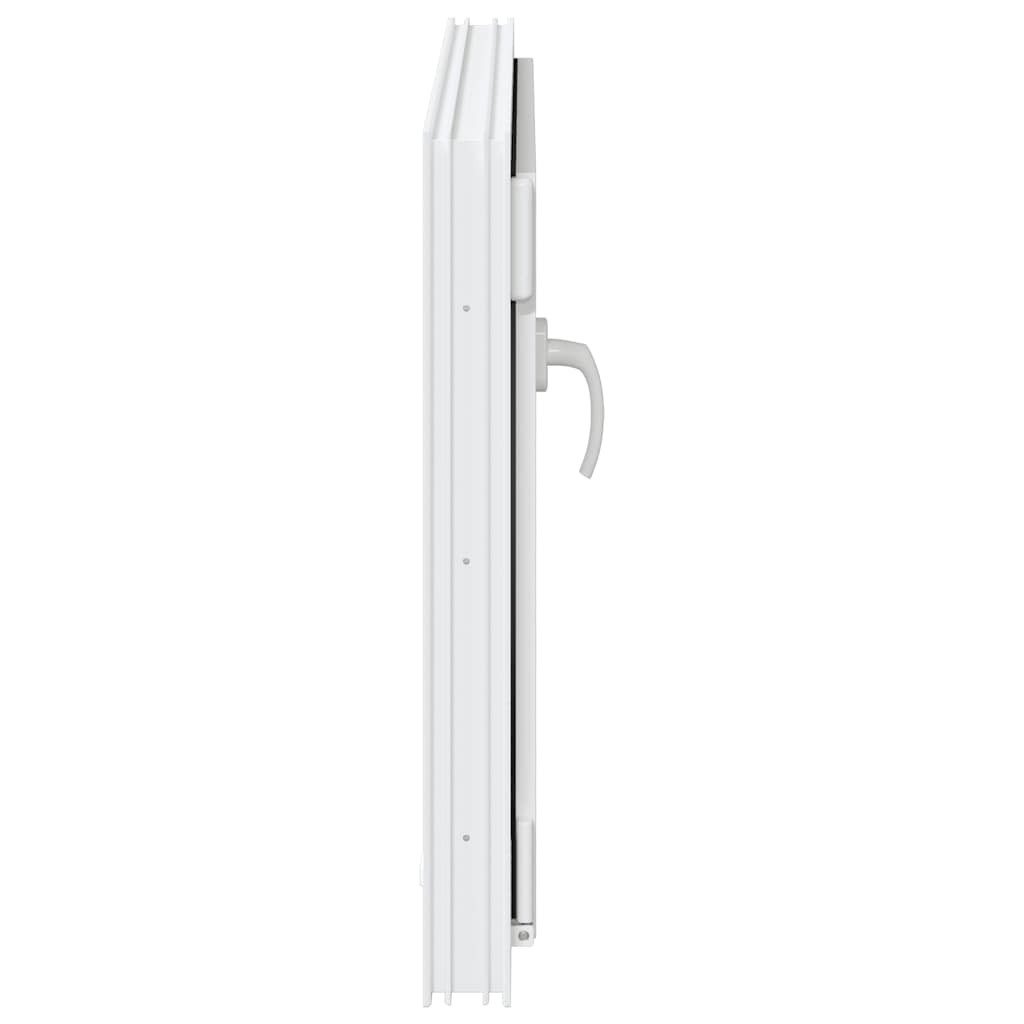 vidaXL Kellerfenster RISOR 90x60 cm Dreh Kipp DIN Links Weiß - Image 6
