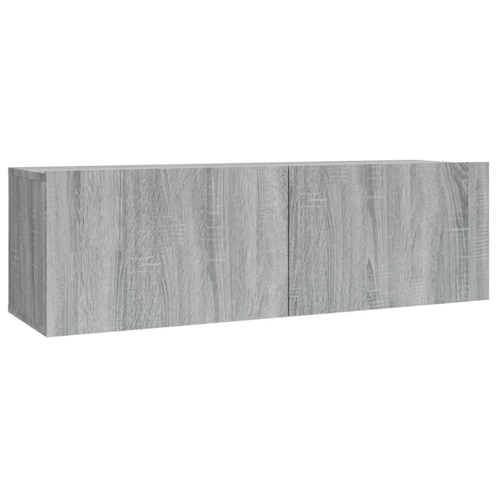 vidaXL Set de muebles para TV 2 pzas madera contrachapada gris Sonoma - Image 6