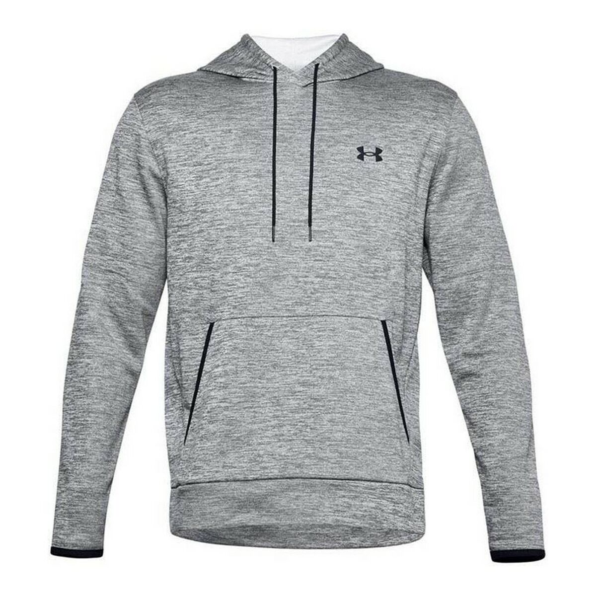 Felpa con Cappuccio Uomo Under Armour Fleece Twist Grigio scuro Taglia:L