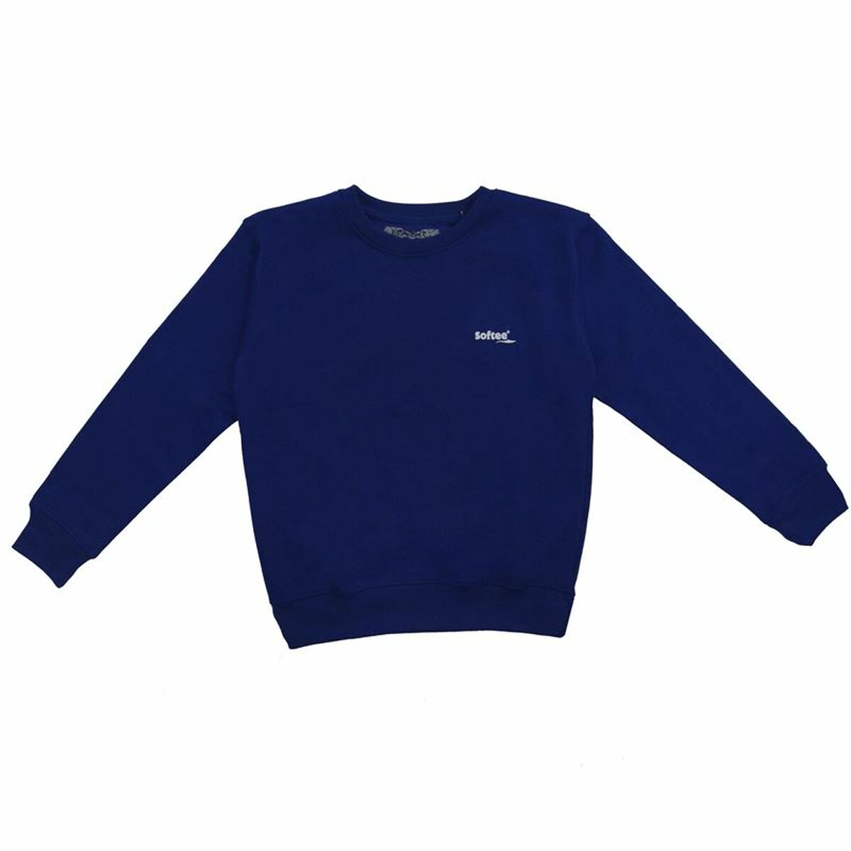 Felpa senza Cappuccio Bambino Softee Basic Blu scuro Taglia:Taglia - 8-10 Anni