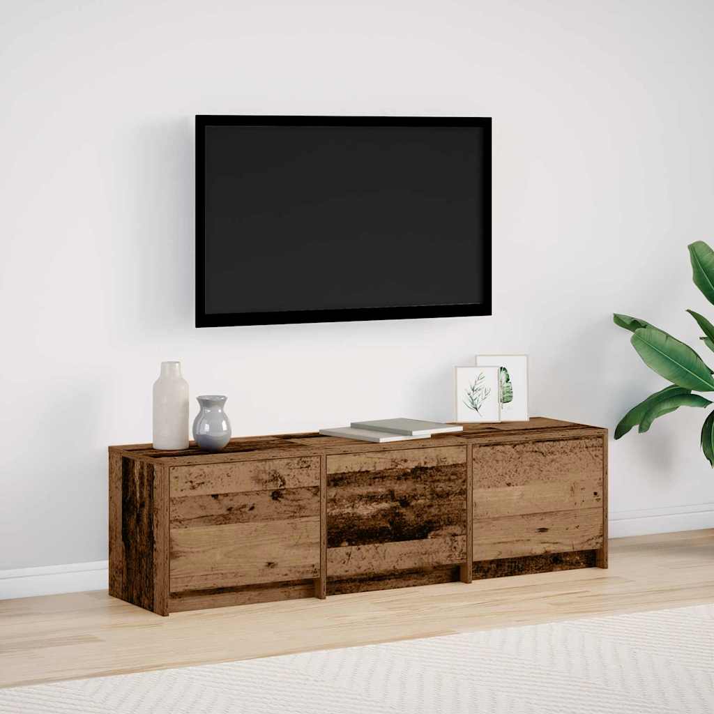 vidaXL Unites TV Bois Ancien 140 x 34 x 40 cm Bois d'ingénierie