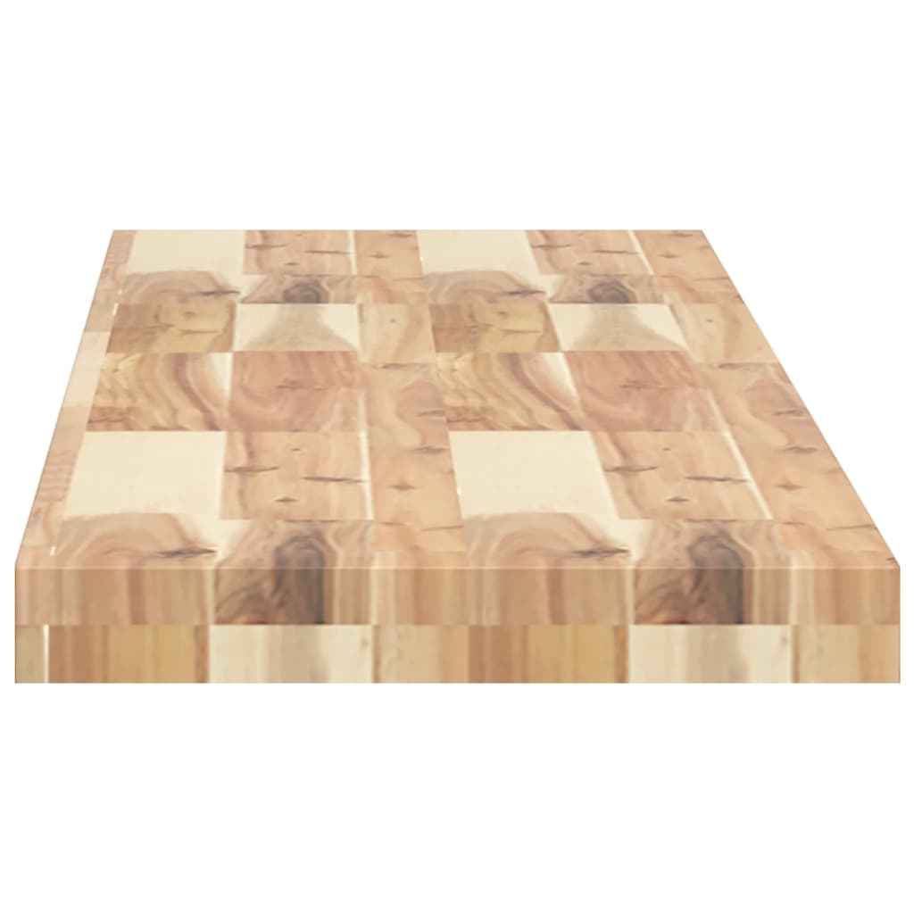 vidaXL Tablero de mesa rectangular madera maciza acacia 120x30x4 cm - Image 6