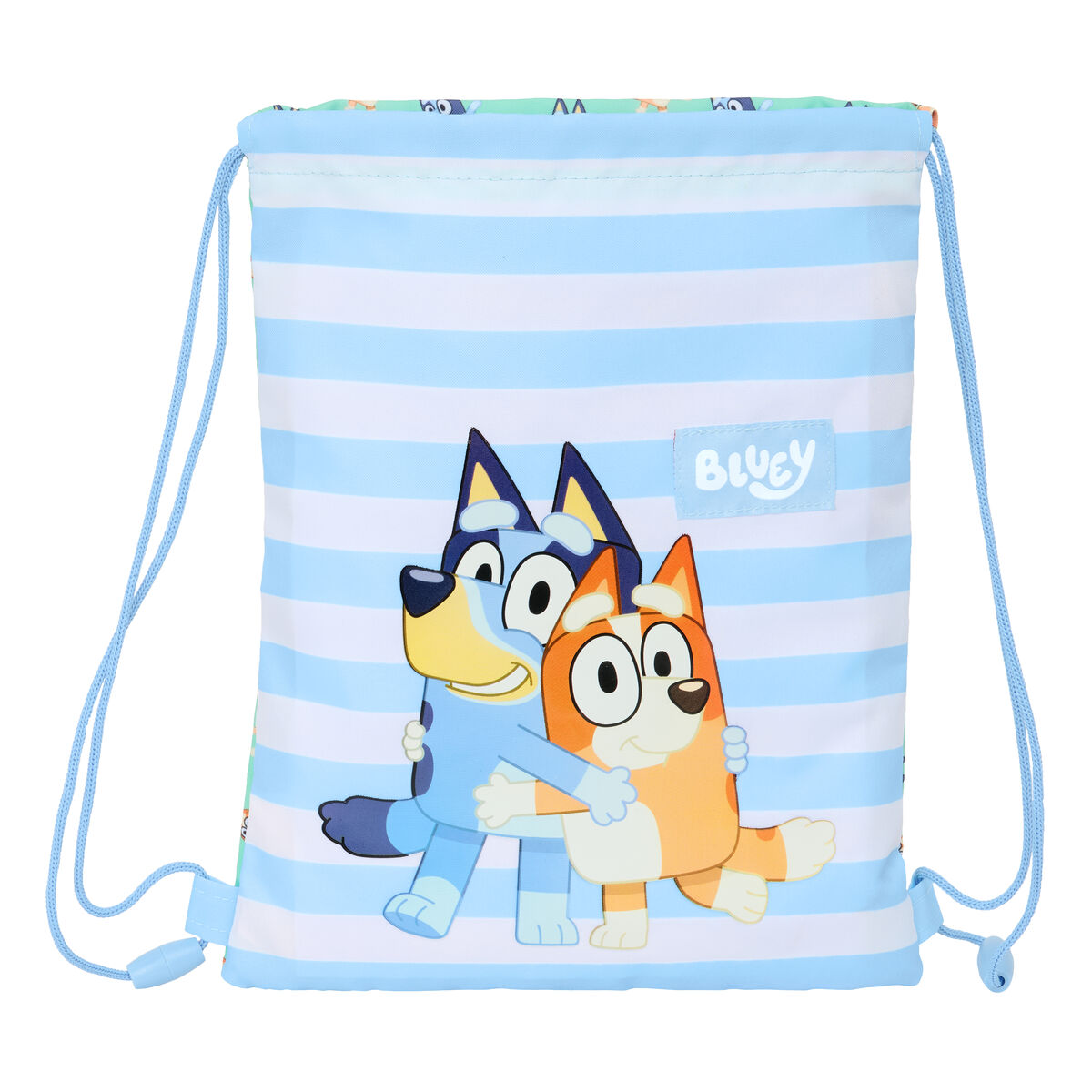 Zainetto con Cordini Bluey Sisters Verde 26 x 34 x 1 cm