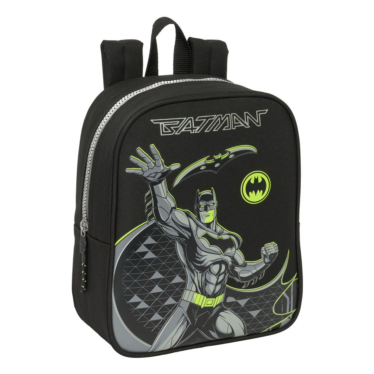 Zaino Scuola Batman Game over Nero 22 x 27 x 10 cm