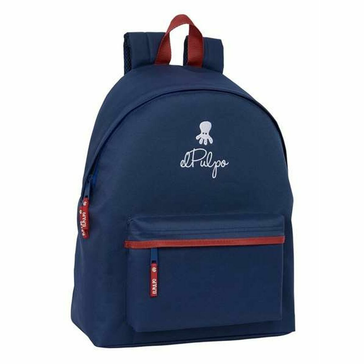 Zaino Scuola El Pulpo Blu Marino 33 x 42 x 15 cm