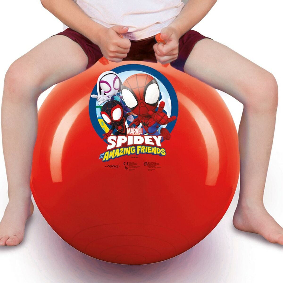 Palla che salta Spidey Ø 45 cm Rosso (10 Unità) - Image 6