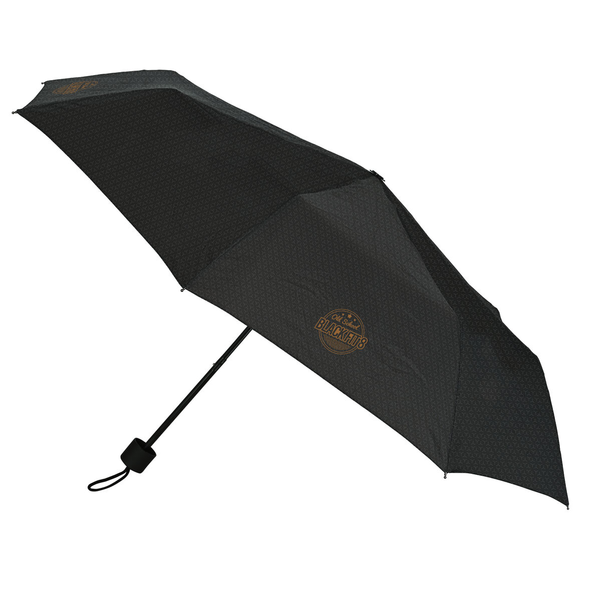 Ombrello Pieghevole BlackFit8 Old school Nero Grigio Ø 98 cm