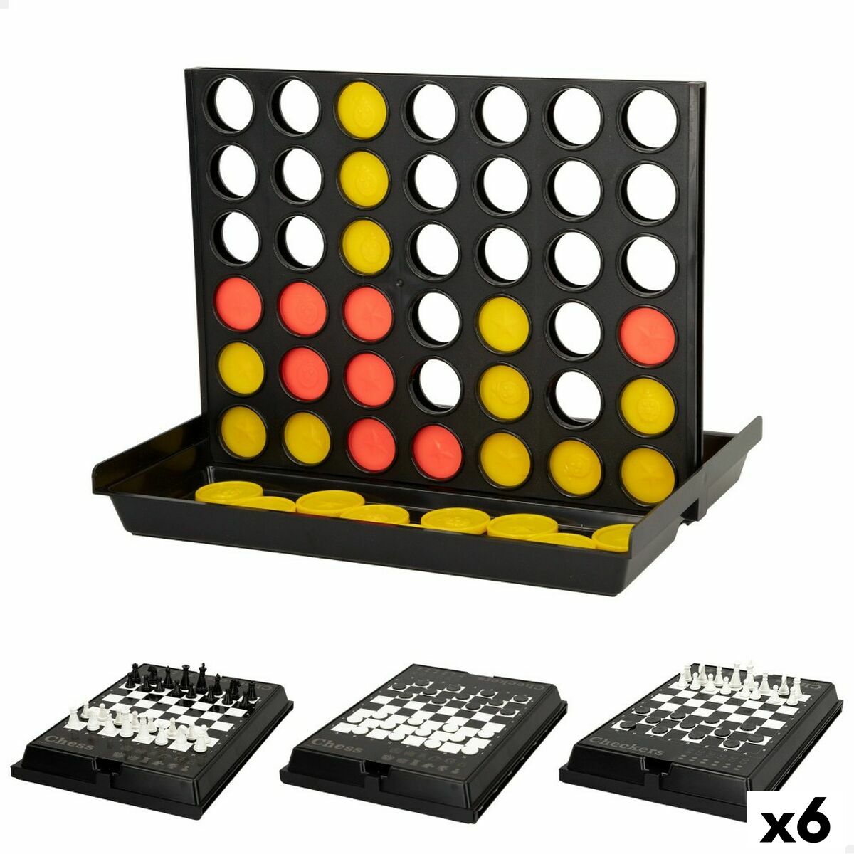 Set da 4 giochi CB Games (6 Unità)