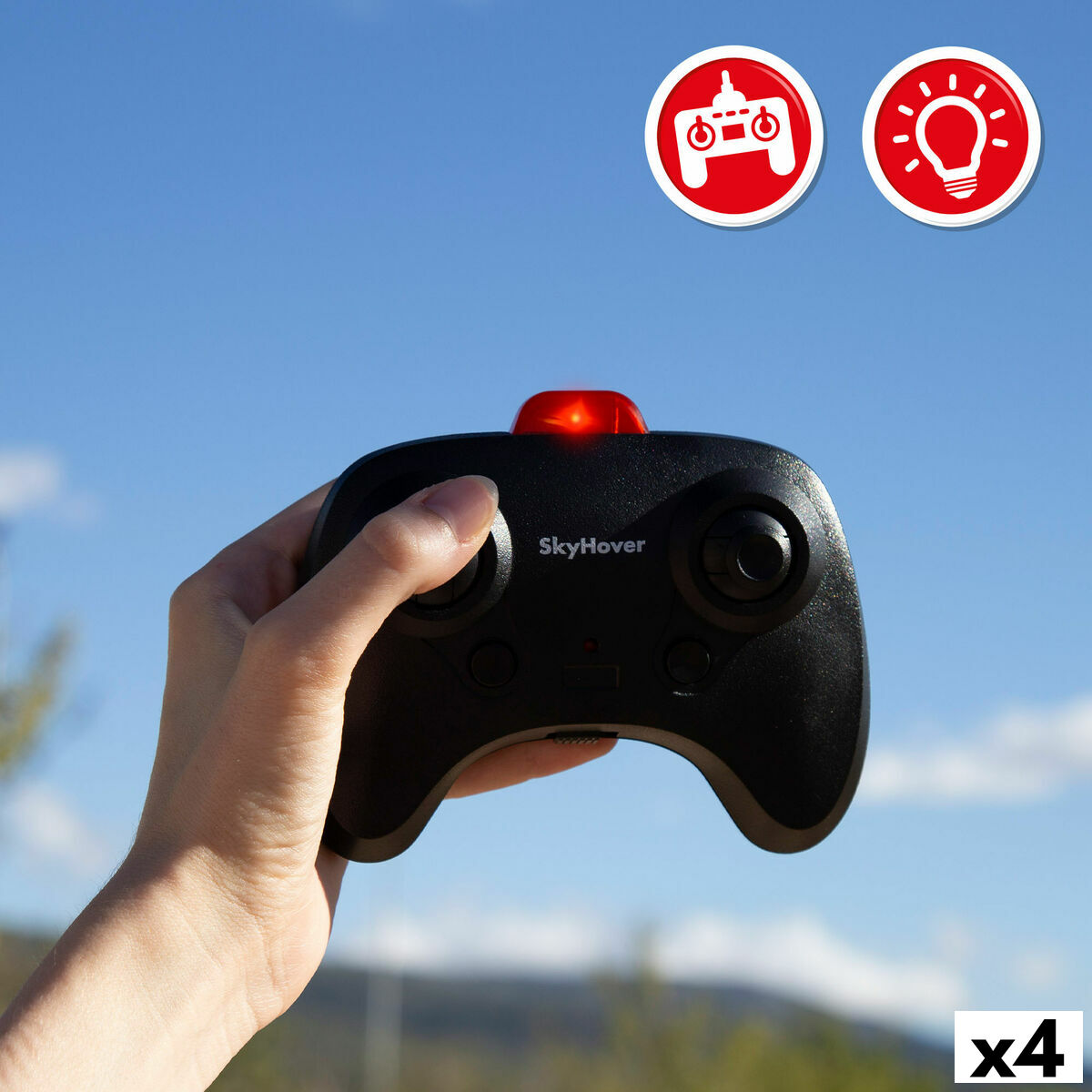 Elicottero Radiocomandato Colorbaby (4 Unità) - Image 3