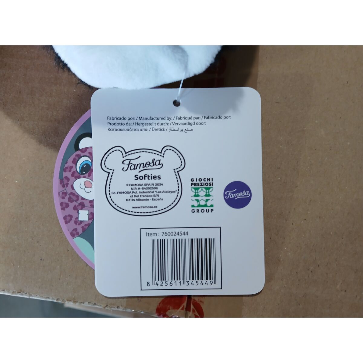 Animale di Peluche Play by Play My Lovely Friend 25 cm 25cm - Image 3