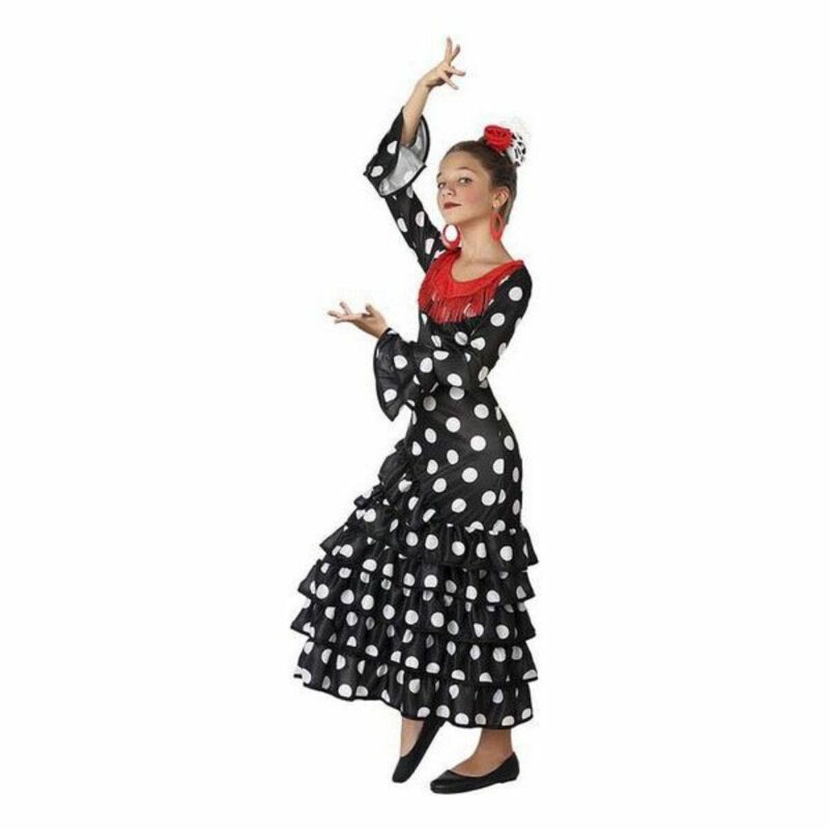 Costume per Bambini Sivigliana Nero Taglia:3-4 Anni