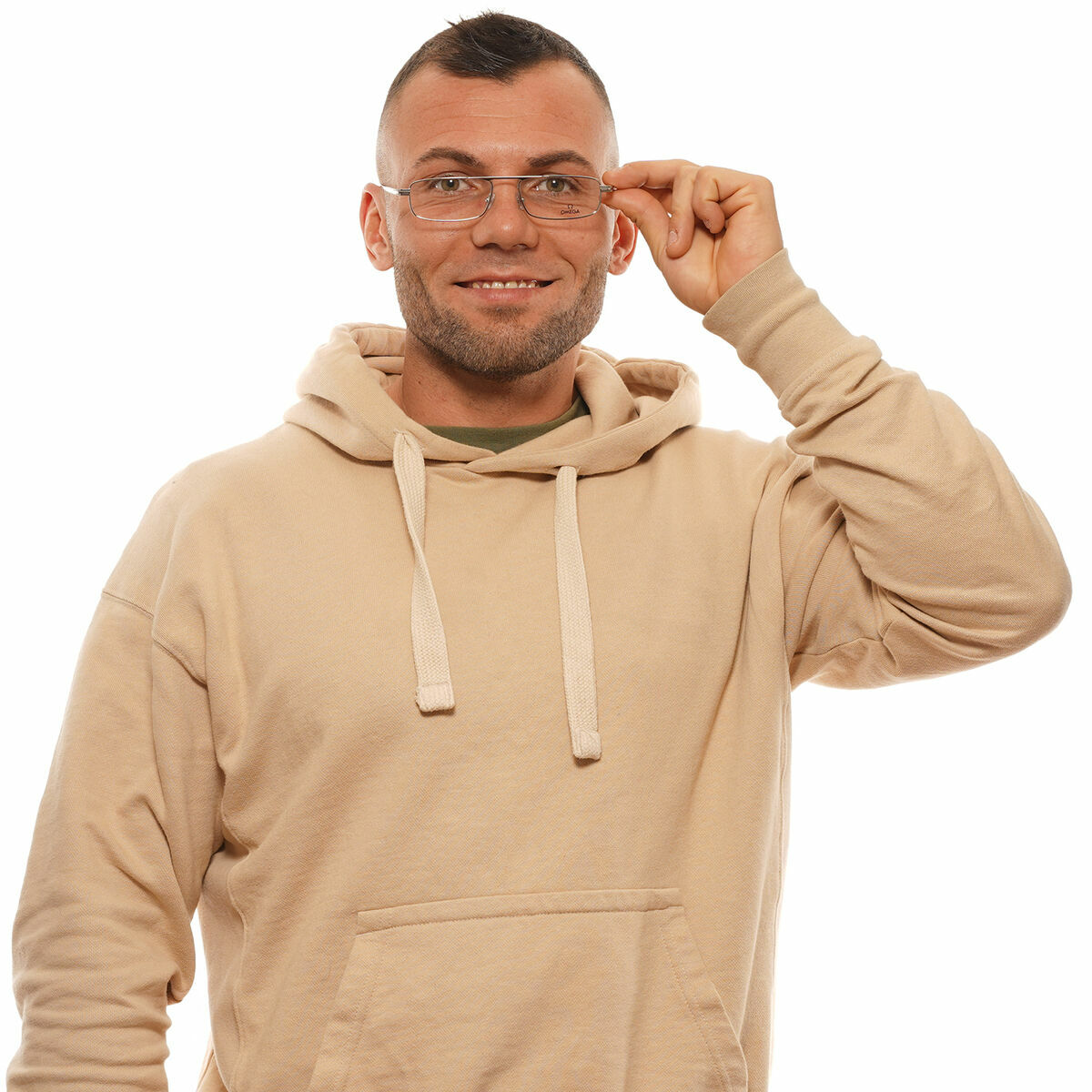 Montatura per Occhiali Uomo Omega OM5011-54016 Grigio ø 54 mm - Image 6