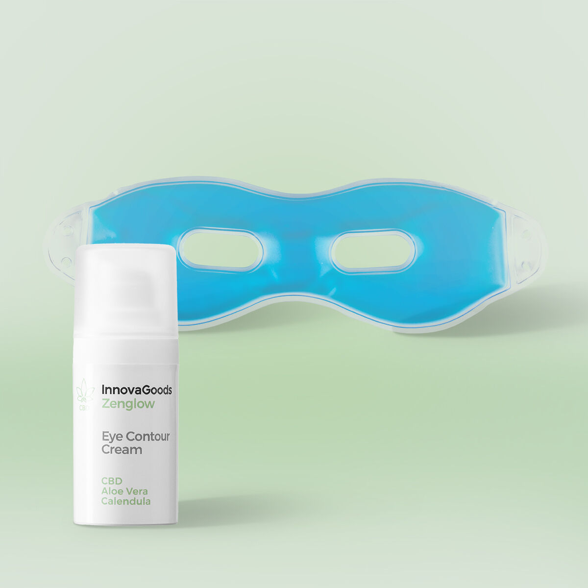 Pacchetto Trattamento Rilassante Contorno Occhi CBD InnovaGoods