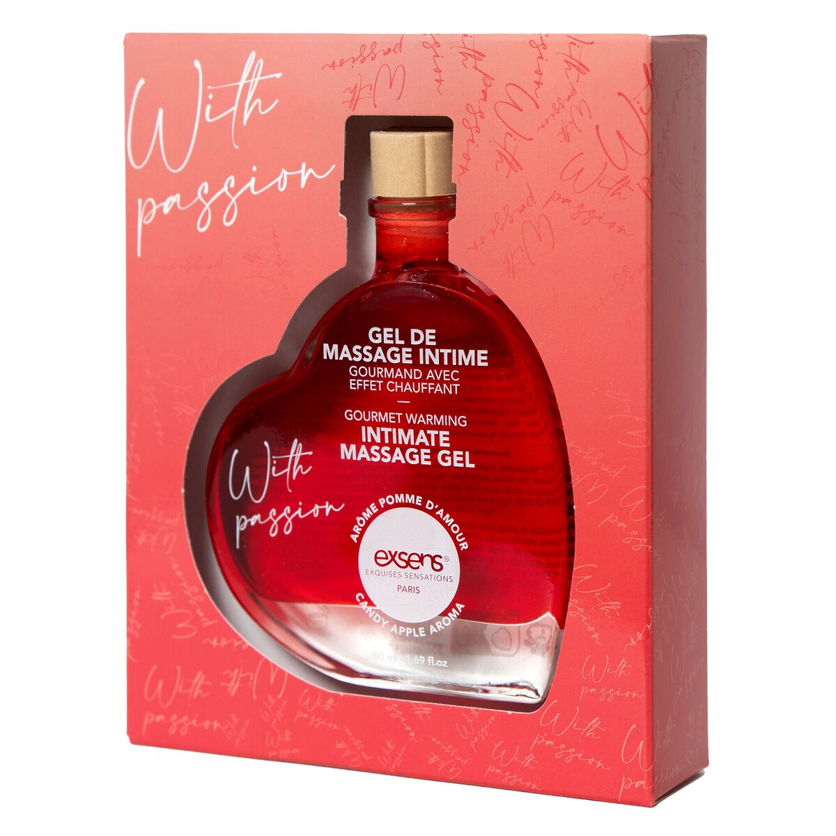 Olio per Massaggio Erotico Exsens Mela verde 50 ml