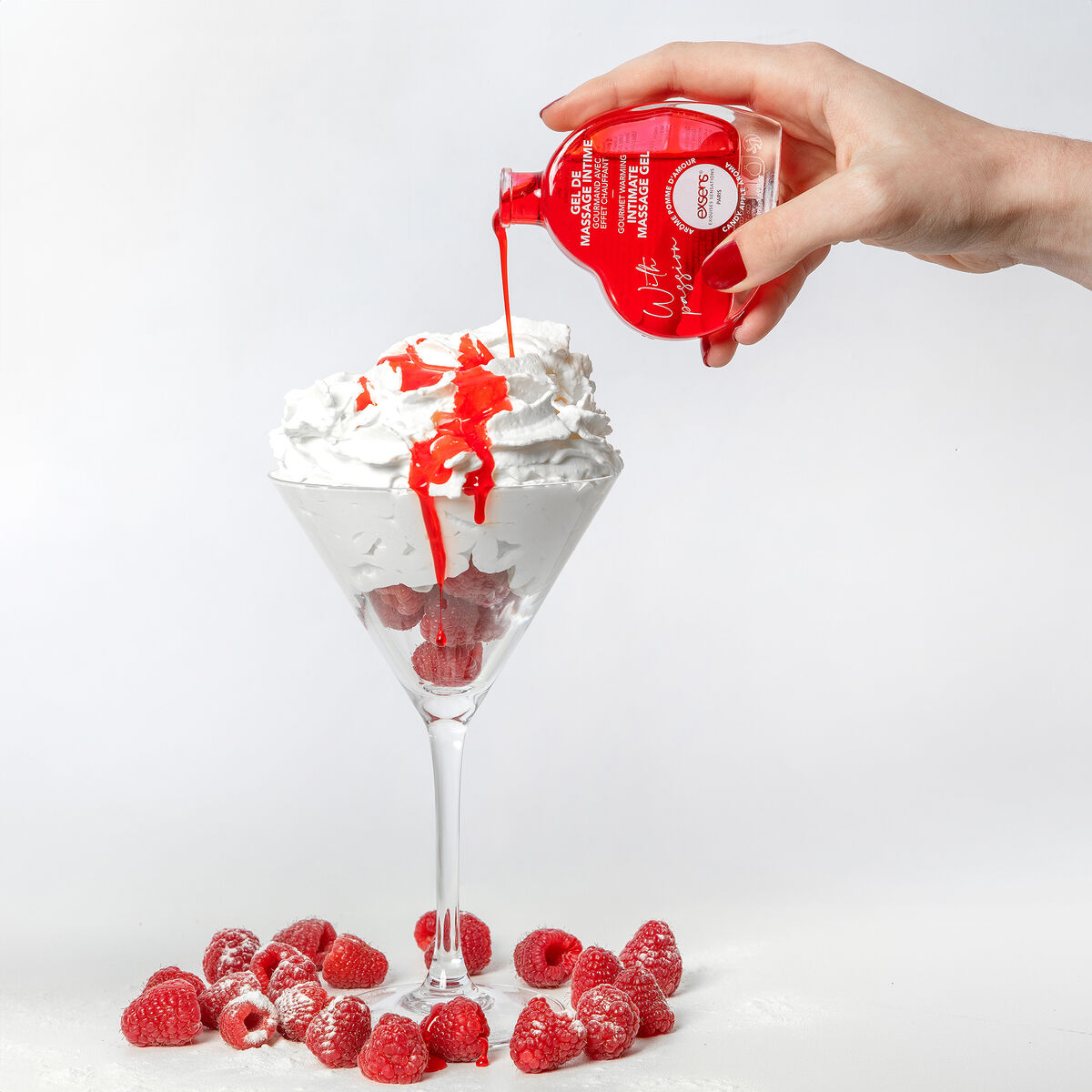 Olio per Massaggio Erotico Exsens Mela verde 50 ml - Image 4