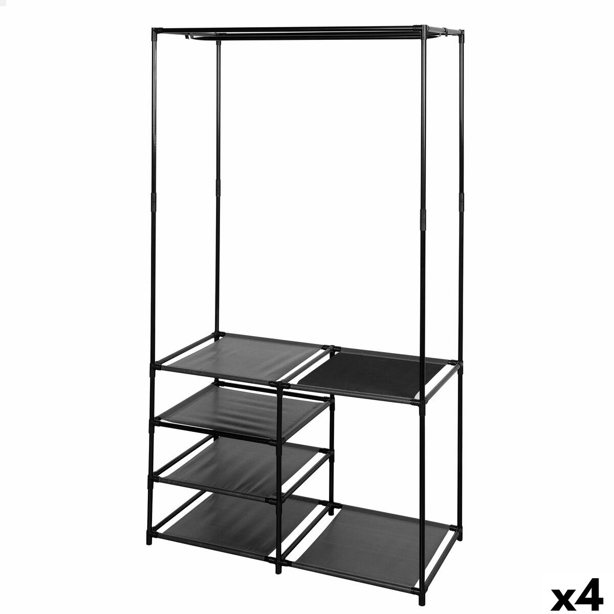 Appendiabiti Max Home Acciaio 87 x 158 x 45 cm (4 Unità)