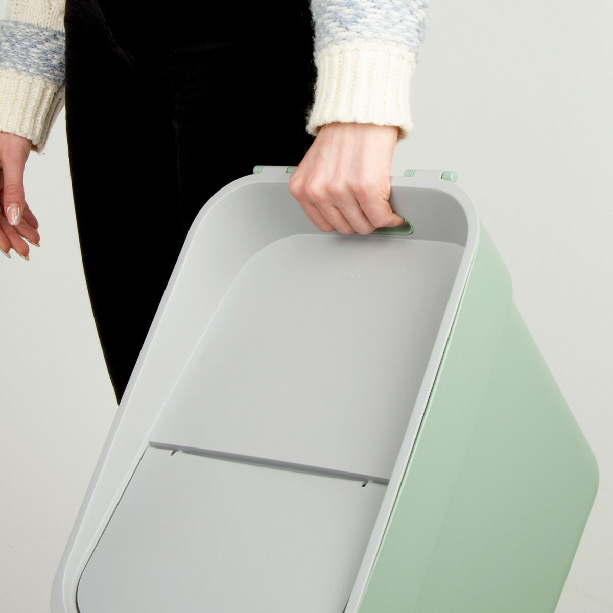 Secchio della spazzatura Curver Verde Plastica 20 L (6 Unità) - Image 6