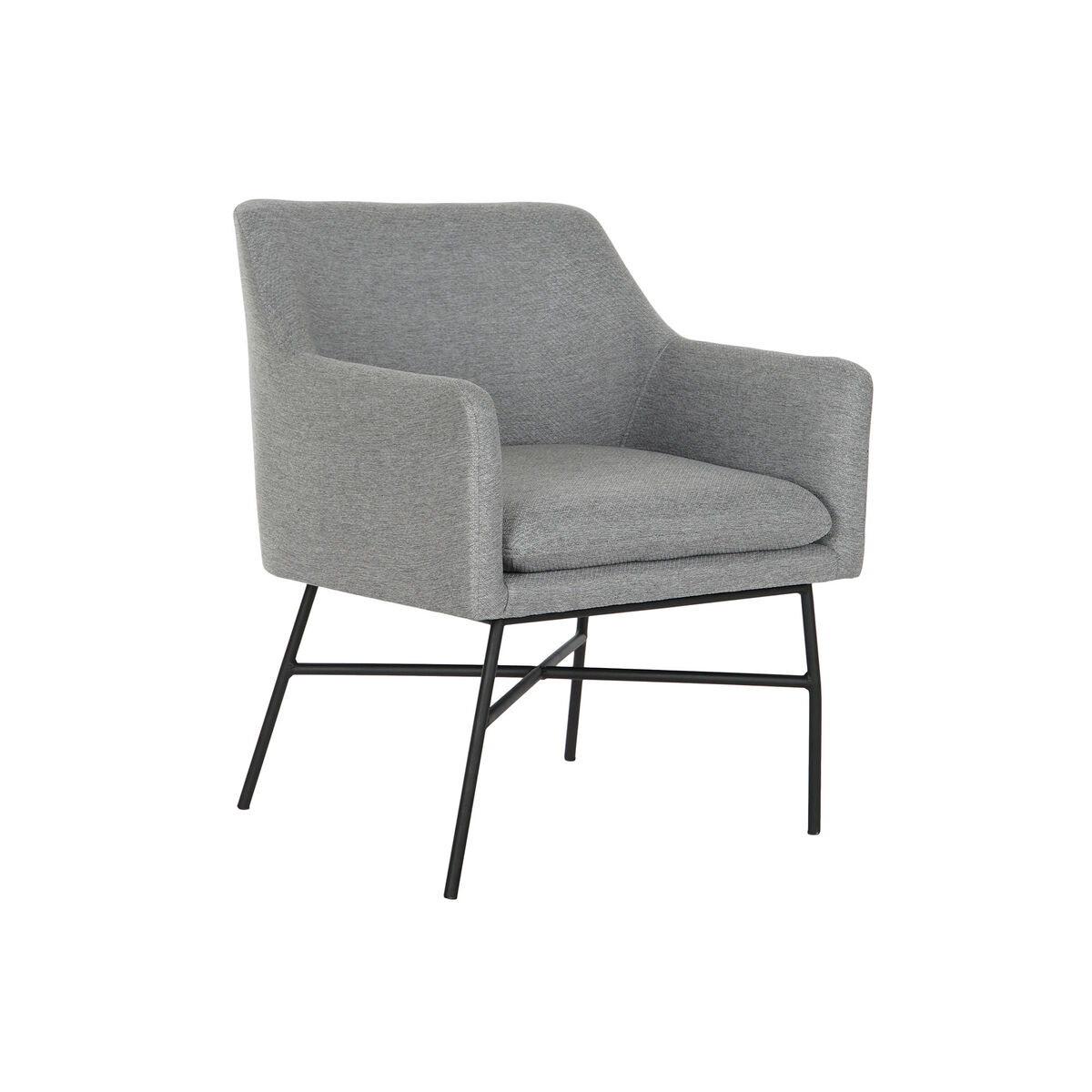 Sedia DKD Home Decor Grigio 59,5 x 60,5 x 78 cm